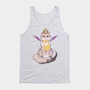 Cute Kitty Cat Royalty Tank Top